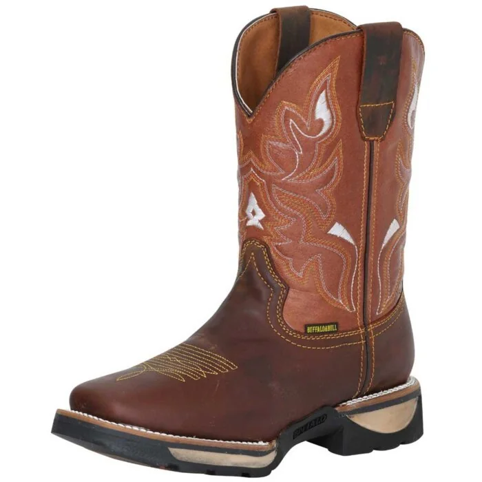 Bota Rodeo Trabajo Buffalo & Bull 123728 Color Moka