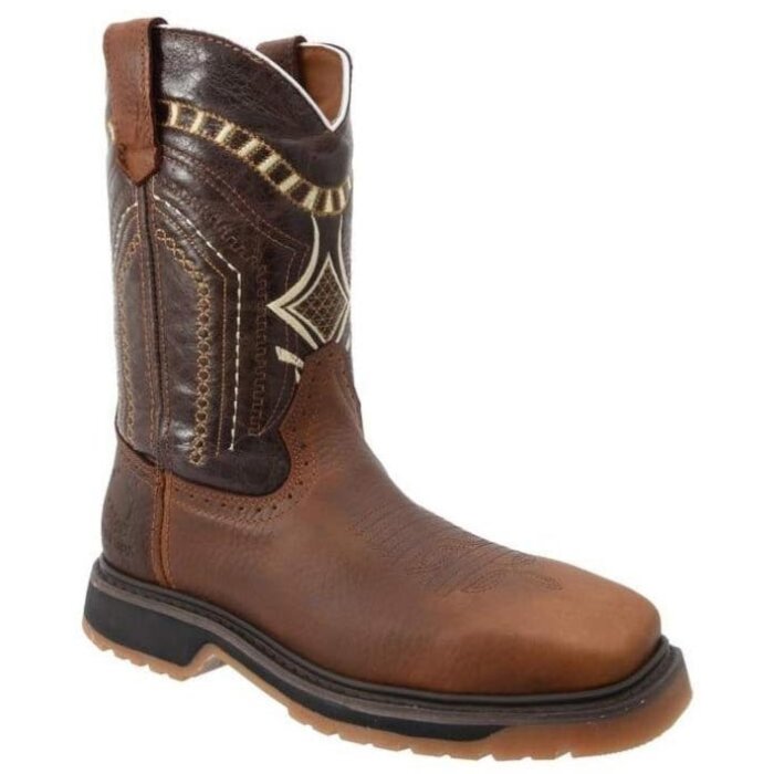 Botas De Trabajo Con Casco De Acero SB 5001 Ocre