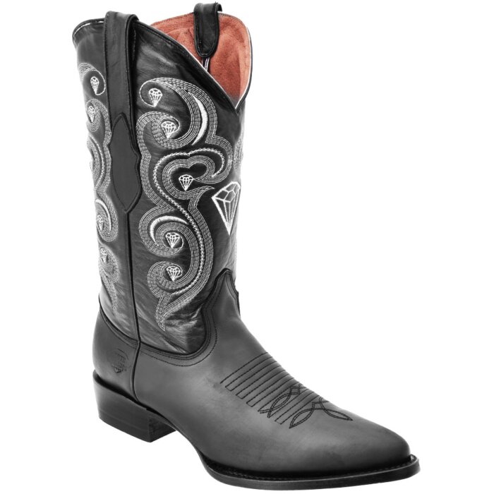 Botas Vaqueras Negras Horma 900 Piel Crazy WD 11-238