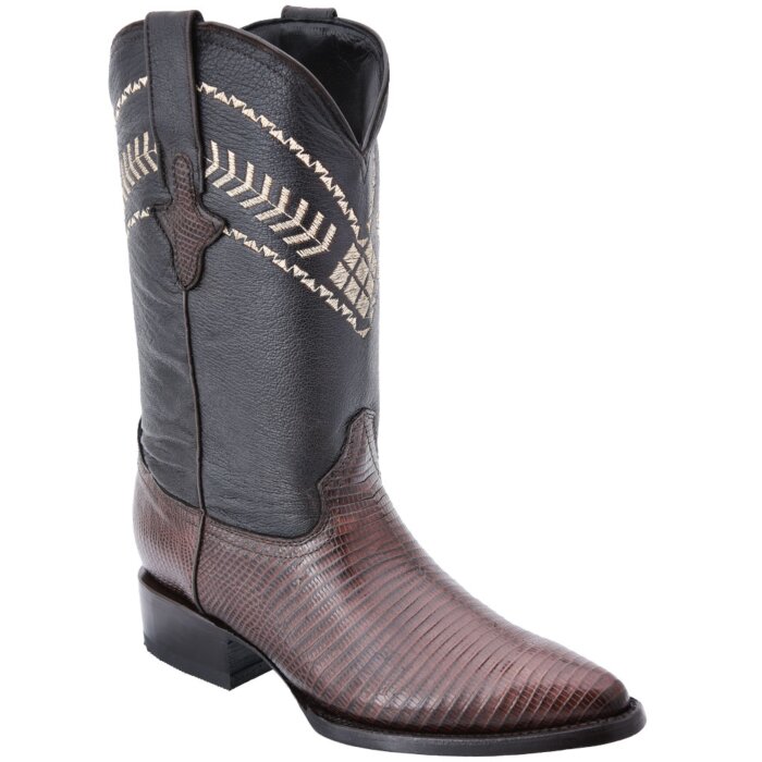 Armadillo Brown Leather Cowboy Boots  WD 11-178