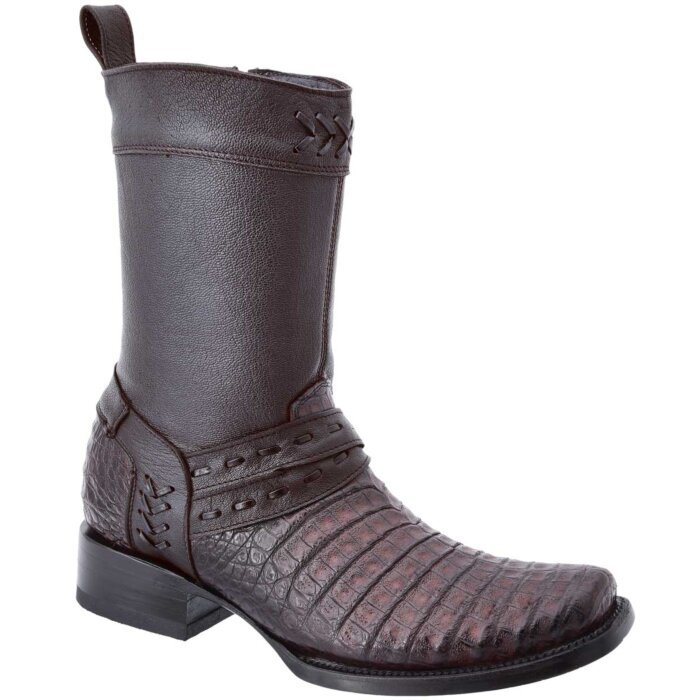 Botas Casuales Coco Belly Originales White Diamonds Boots 11-019 Color Café