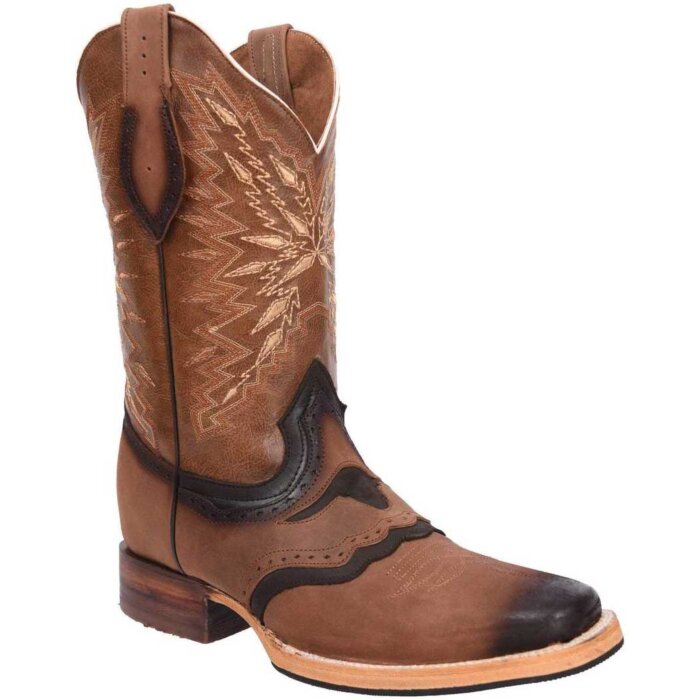 Bota Rodeo Piel Crazy Joe Boots 515 Café