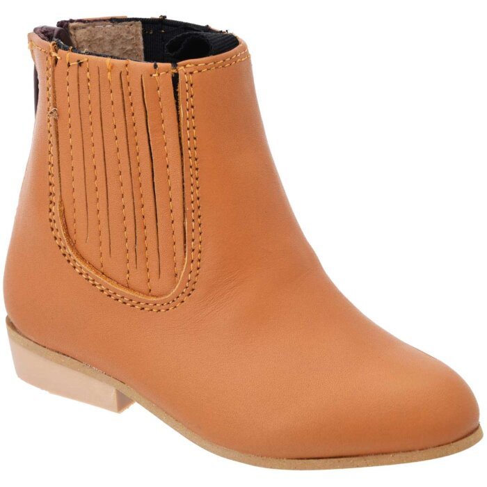 Botín Charro Para Baby WD Boots 11-354 Color Miel