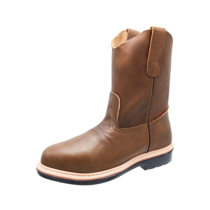 Bota Roper De Trabajo Piel Flother Color Café WD 11-421