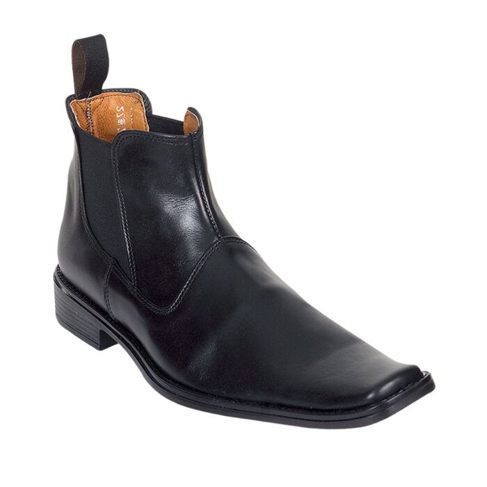 Botines De Vestir Negros Para Hombre Lamasini 7915