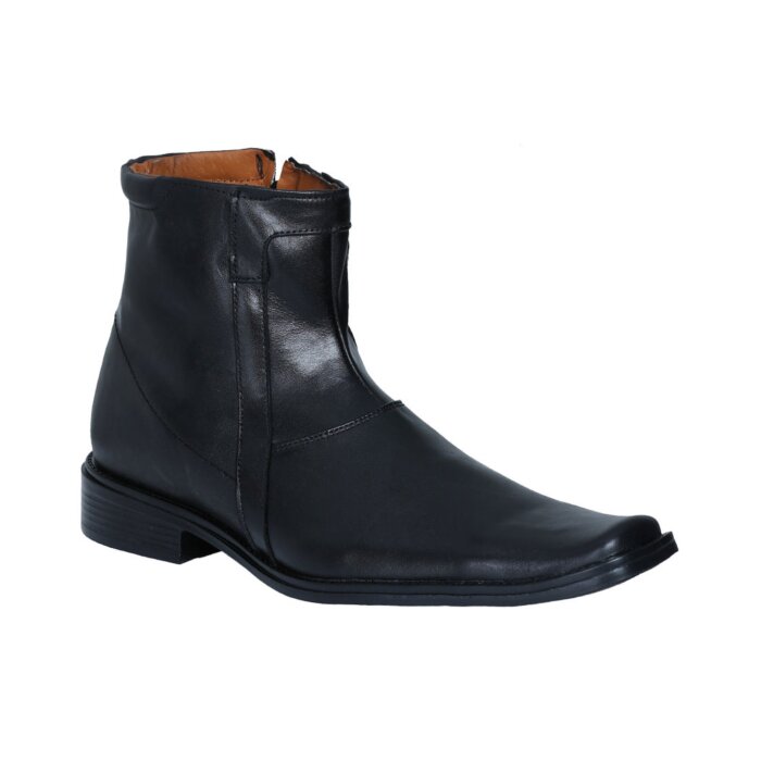 Botines De Vestir Color Negro Para Hombre Lamasini 7947