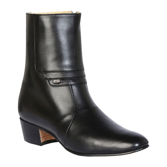 Botines De Vestir Piel De Cabra Negros El Besserro 199