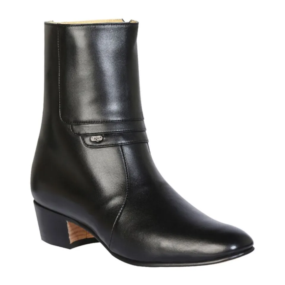 Botines De Vestir Piel De Cabra Negros El Besserro 199