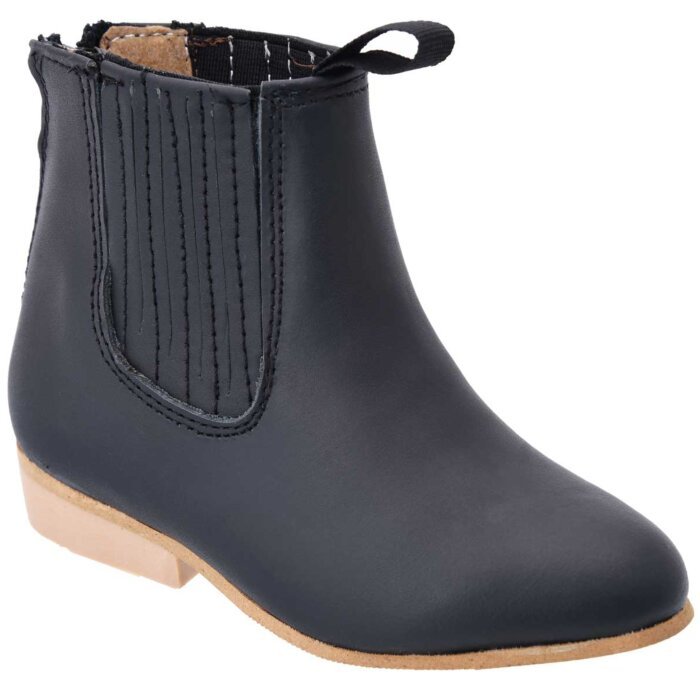 Botin Charro Para Bebe Piel Napa Cierre Trasero WD 11-353