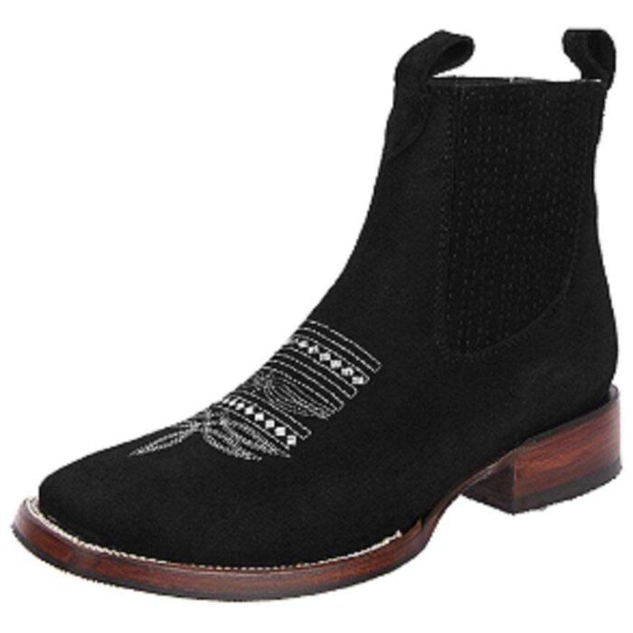 Botin Rodeo Nobuck Joe Boots 723 Negro