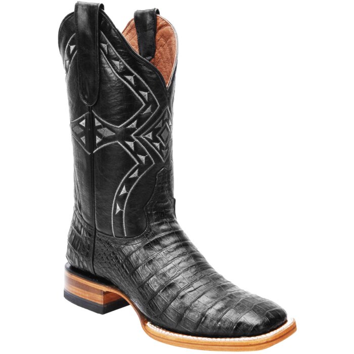 Botas Rodeo Caimán Belly Imitación WD 11-312 Color Negro