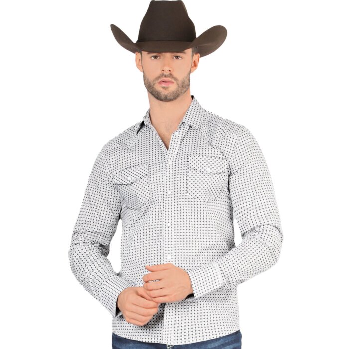 Camisa Vaquera Corte Moderno Blanca Montero 3300