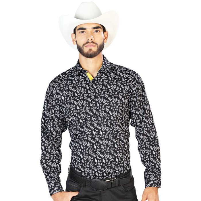 Camisa Negra El Señor De Los Cielos 126264