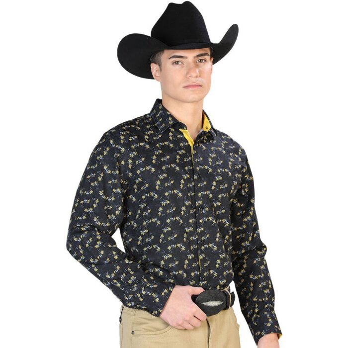 Camisa Negra De Hombre El Señor De Los Cielos 126265
