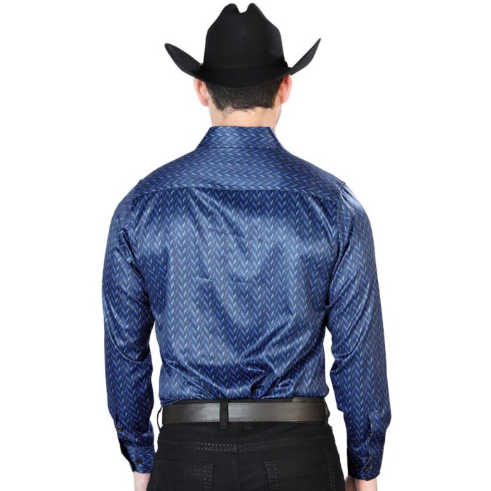 Camisa Vaquera Fina El Señor 43967 Azul
