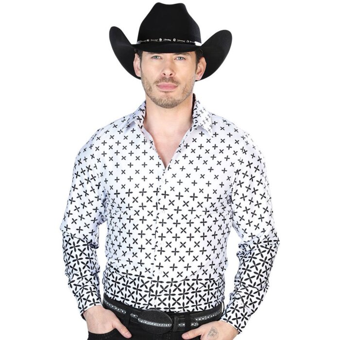 Camisa Blanca De Hombre El Señor De Los Cielos 43987