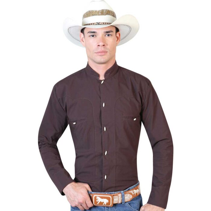 Camisa Charra Café El Señor De Los Cielos 124911