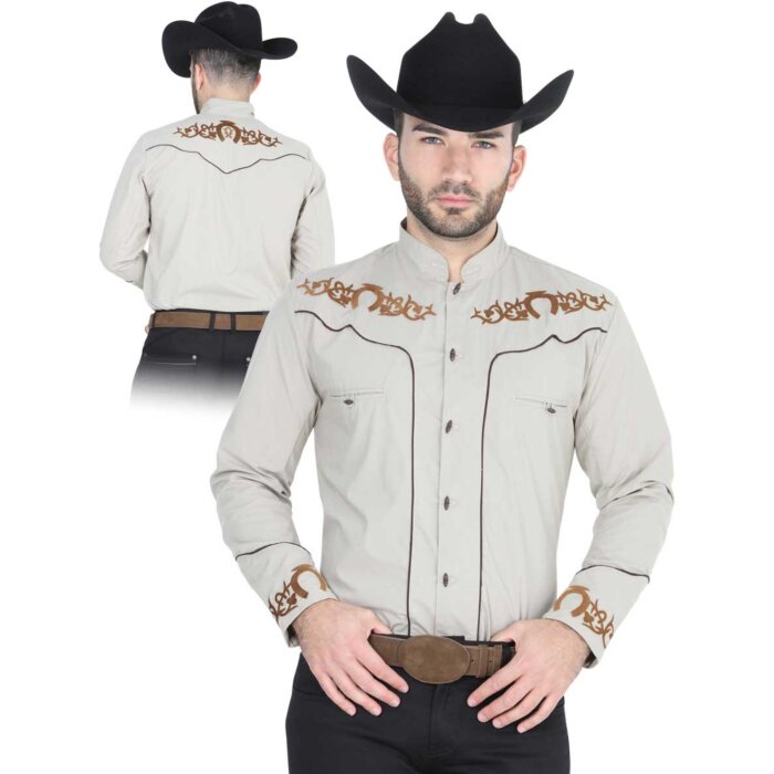 Camisa Charra El General Khaki 40789
