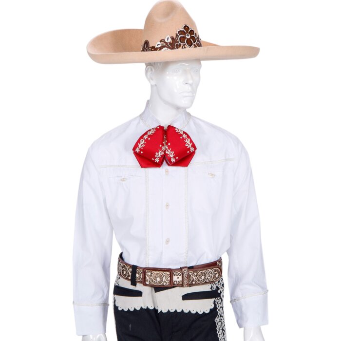 Camisa Charra Coleadero Blanca WD 11-855