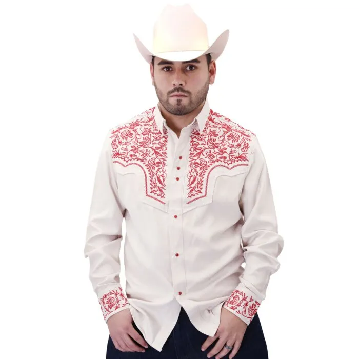 Camisa Vaquera Gamuza Bordada WD Boots 11-931