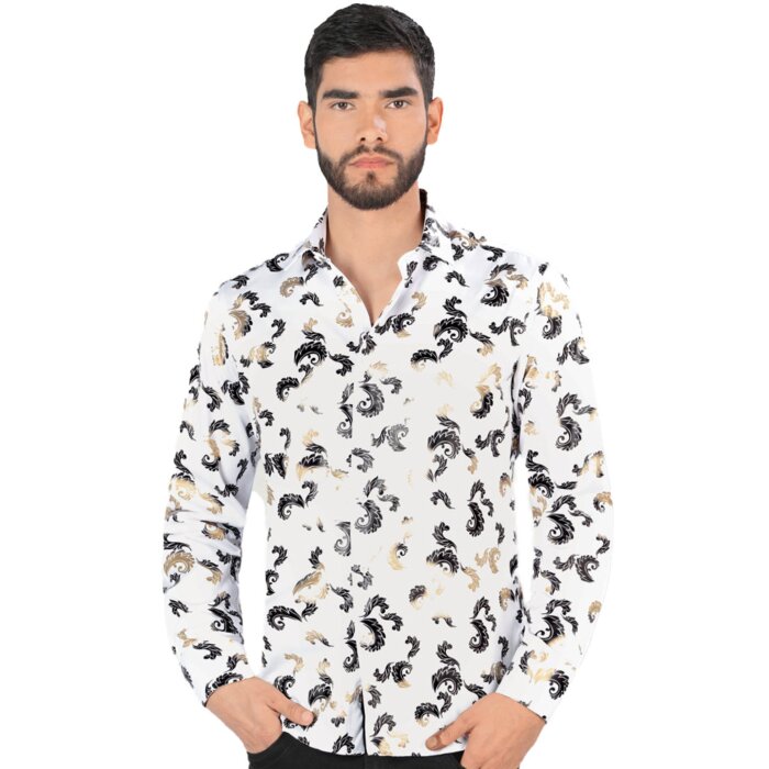 Camisa Blanca Modern Fit Montero 0806