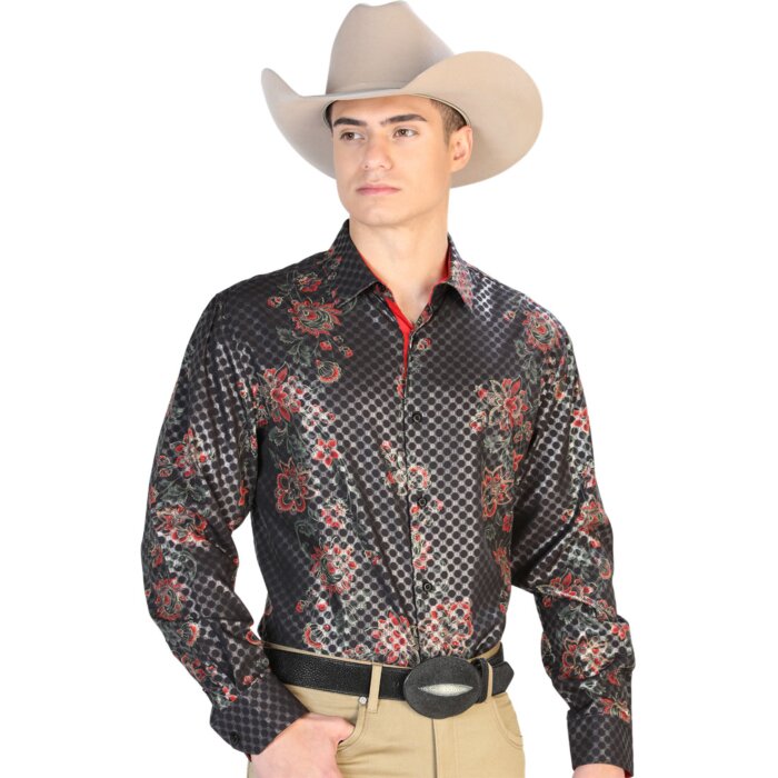 Camisa Negra Fina El Señor De Los Cielos 43857