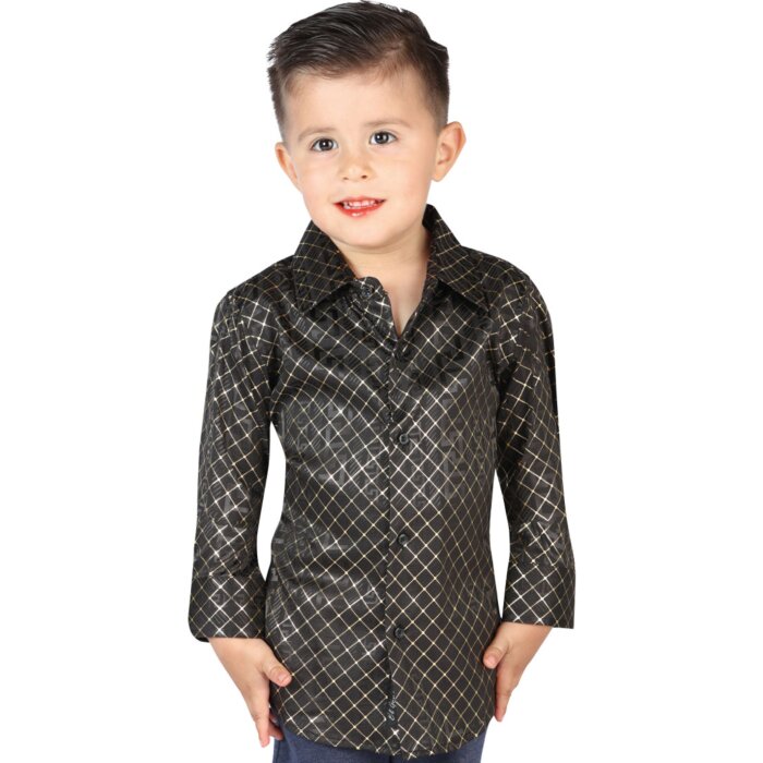 Camisa Negra De Vestir Para Niño El General 44568