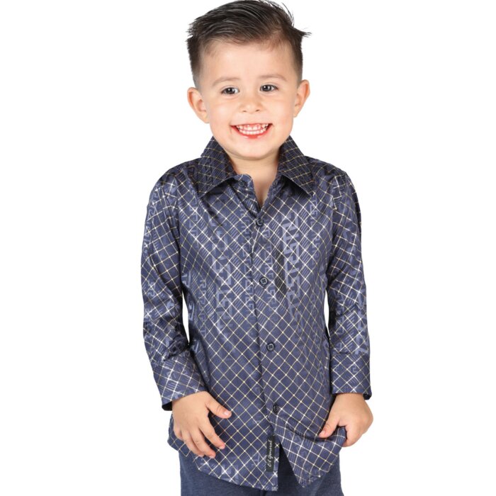 Camisa Azul Marino De Vestir Para Niño El General 44569