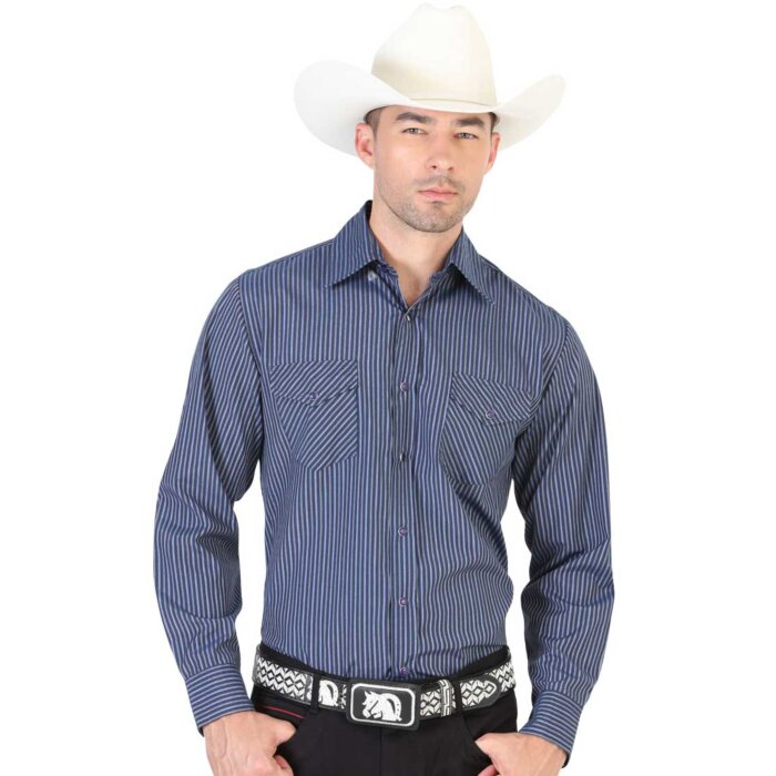 CAMISA VAQUERA EL GENERAL 2019-52 COLOR CAFÉ