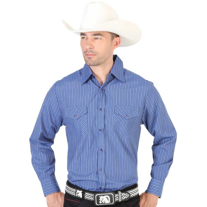 CAMISA VAQUERA EL GENERAL 2019-53 COLOR AZUL MARINO