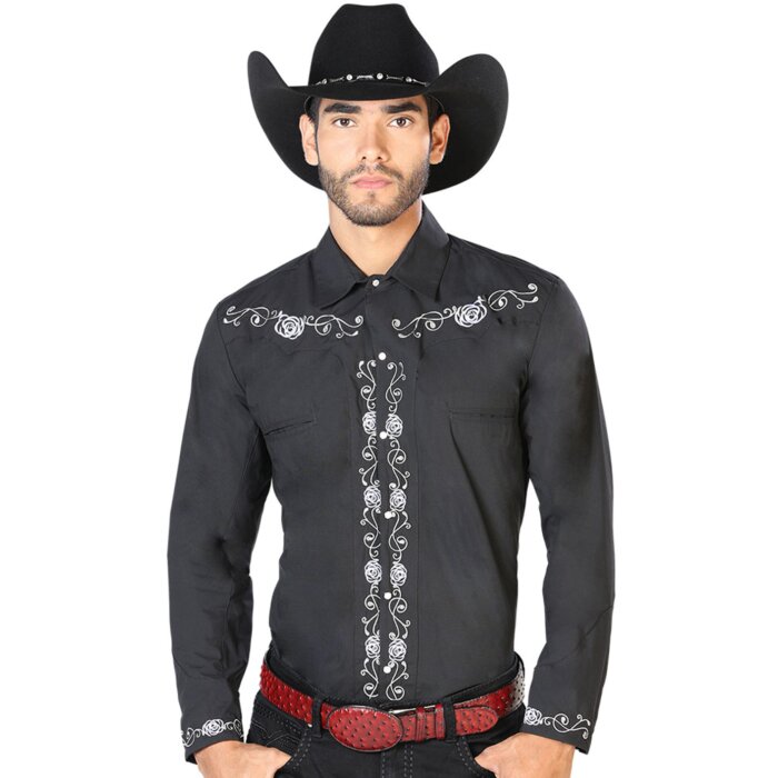 Camisa Vaquera Negra El Señor De Los Cielos 42937