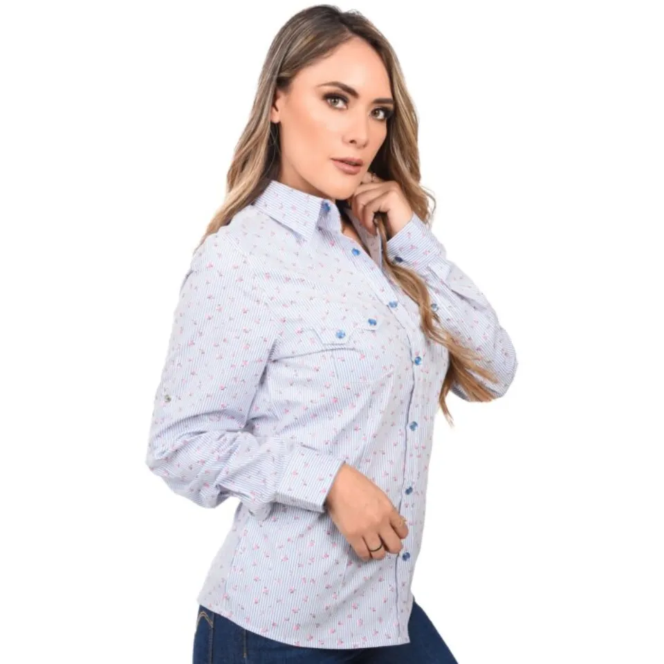 Blusa Vaquera Color Azul WD 11-532