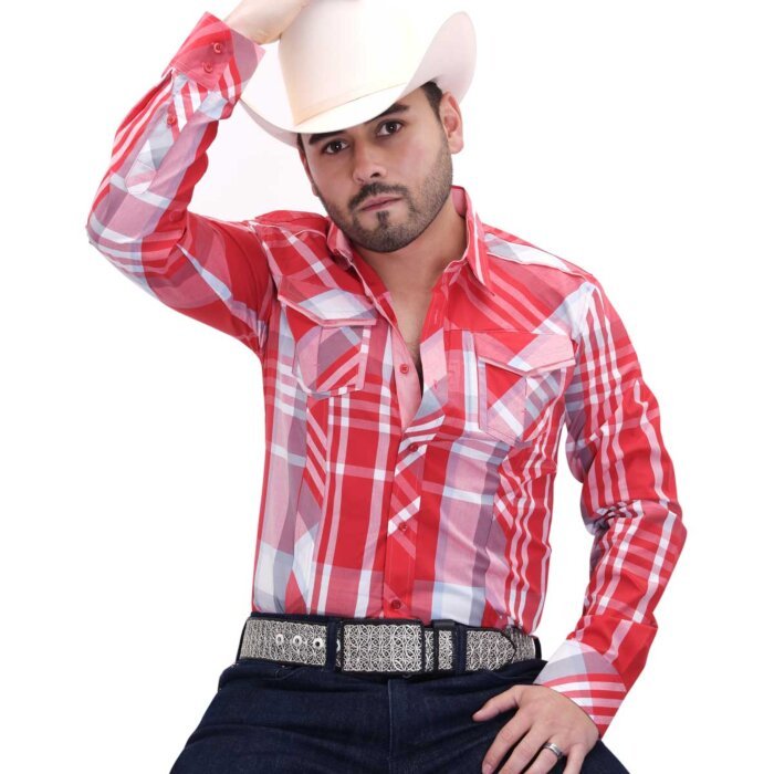 Camisa Vaquera WD Boots 821 Rojo