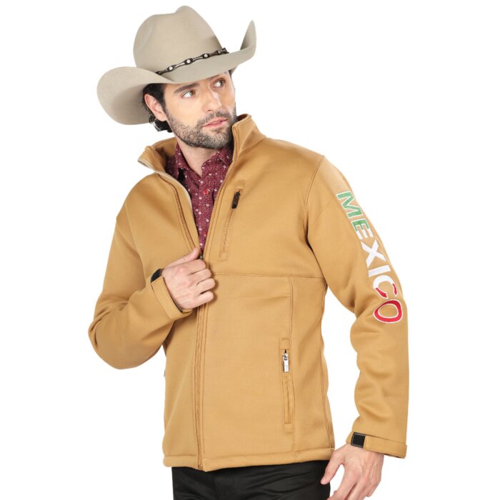 Chamarra Khaki "México" Suprema El General 43330