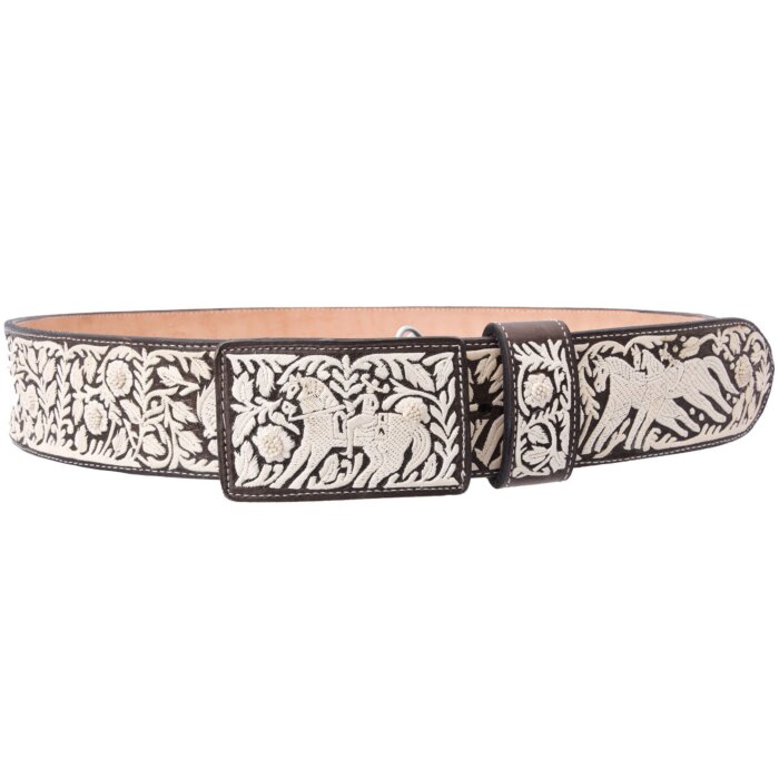 Cinto Vaquero Piteado Café WD 11-1674