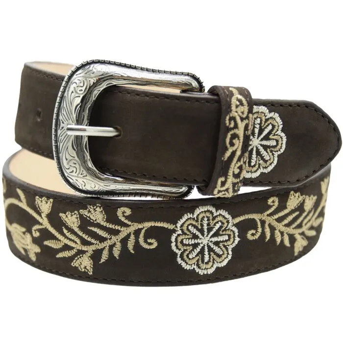 Cinto Rodeo Para Mujer Flor Amarilla WD 11-1596