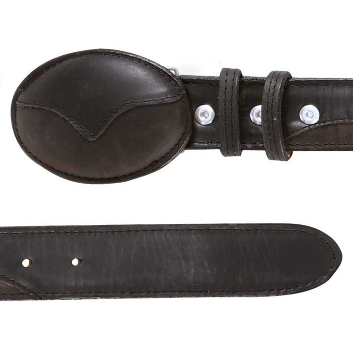 Cinto Vaquero El General Color Negro-Choco 41663