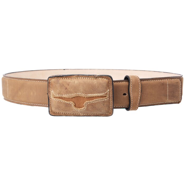 Cinto Vaquero Torito Color Café Claro WD 11-1555
