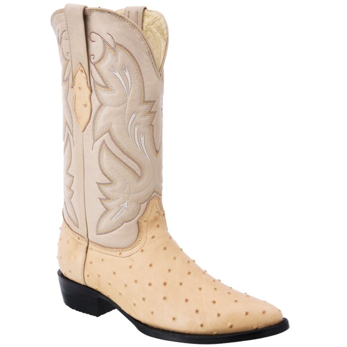 Botas Vaqueras Avestruz Color Orix Imitación WD 11-229