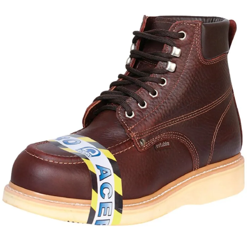 Zapato De Trabajo Steel Toe Establo 91310 Color Shedron
