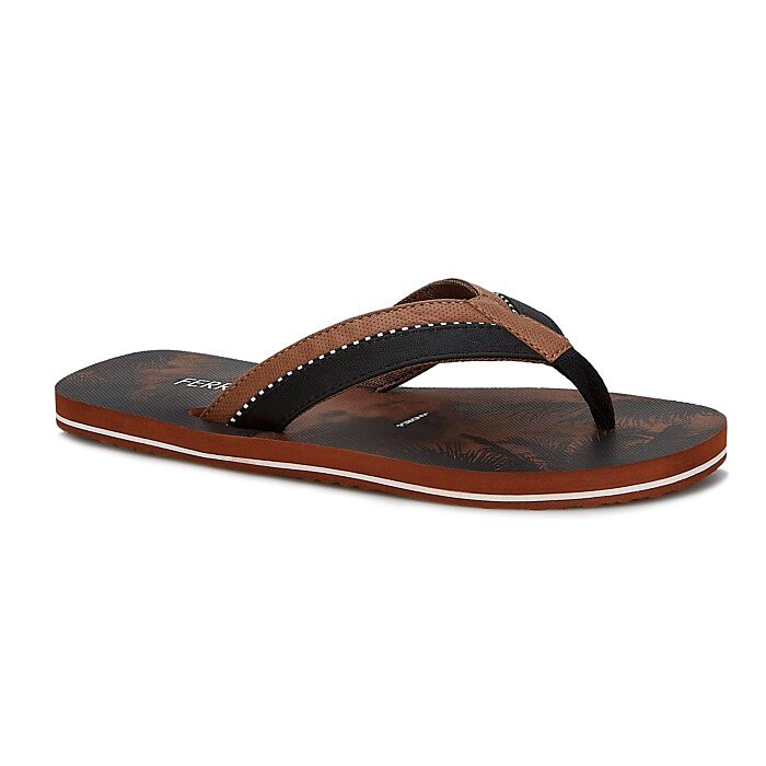 SANDALIA THONG HOMBRE CAFÉ 256-1905