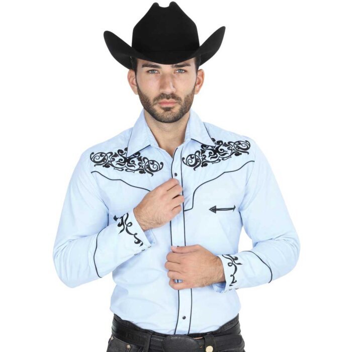 Camisa Azul Vaquera El General 41207