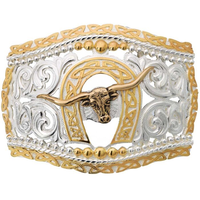 Hebilla Vaquera WD Boots 1089 Cabeza Long Horn
