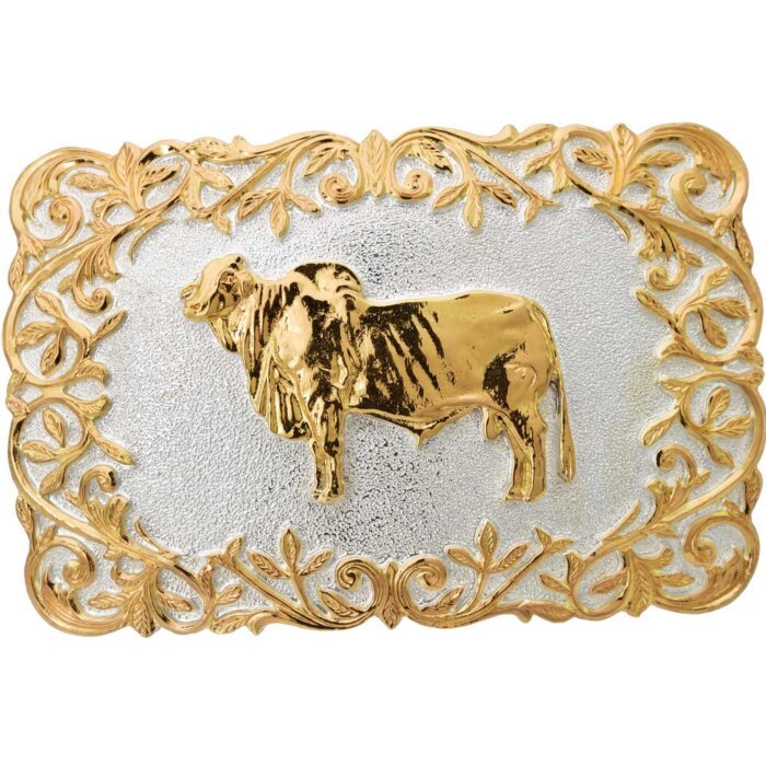 Hebilla Vaquera Figura Toro Cebú WD 11-1296
