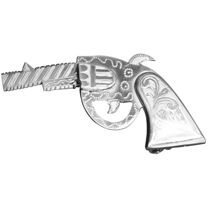 Hebilla Charra En Forma De Revolver WD 11-1361