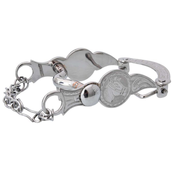 Hebilla Charra WD Boots 1213 Diseño Freno De Caballo