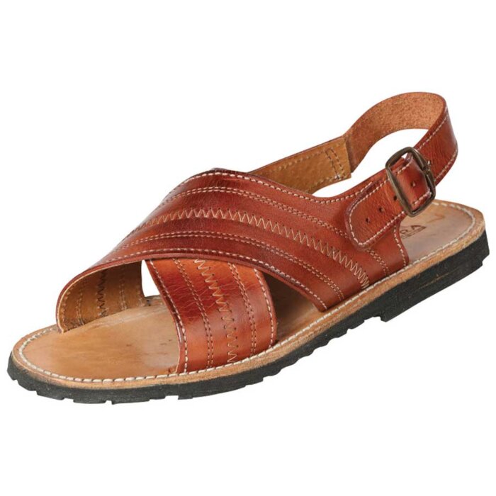 Huarache Artesanal Correas Anchas Cruzadas 602980 Shedrón