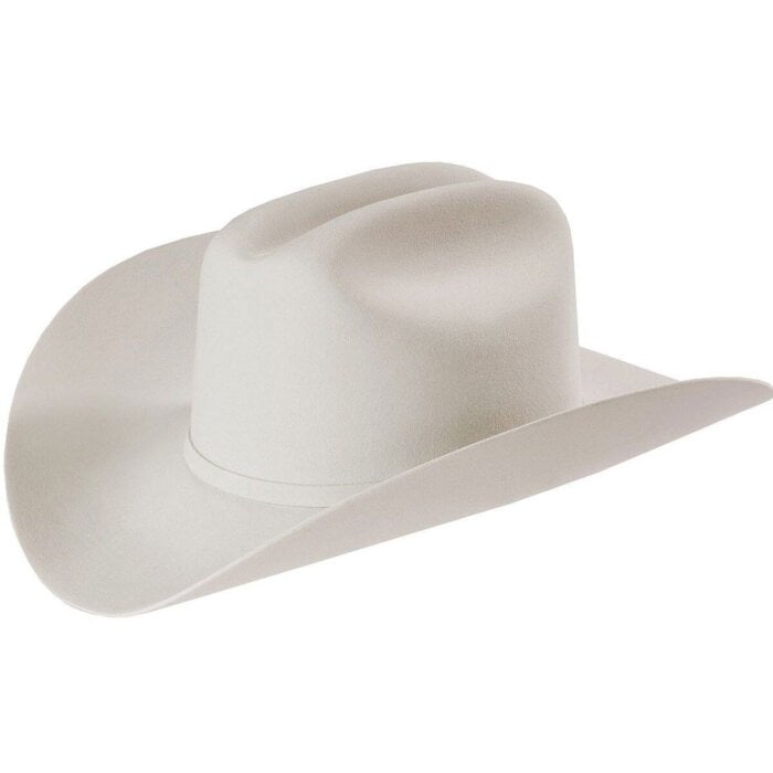 Texana Larry Mahan's Independencia 100X Brim 4" Color Platinum