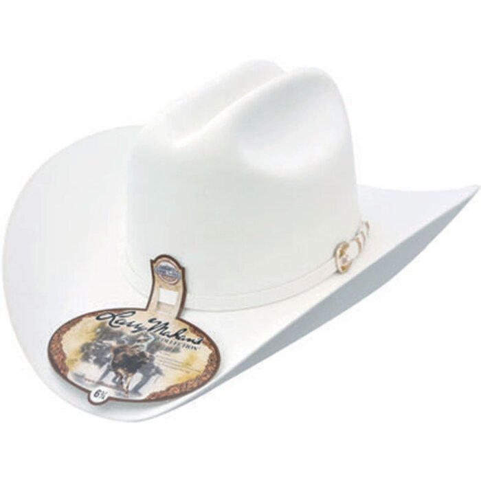 Texana Larry Mahan's 500x Superior Brim 4" Color Blanco