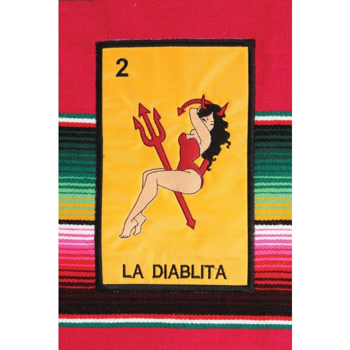Mandil Artesanal Lotería La Diablita 603577 Multicolor